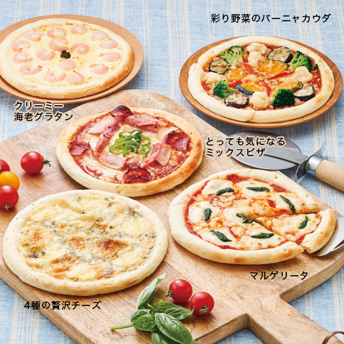 恵那 銀の森　ピザ5種セット