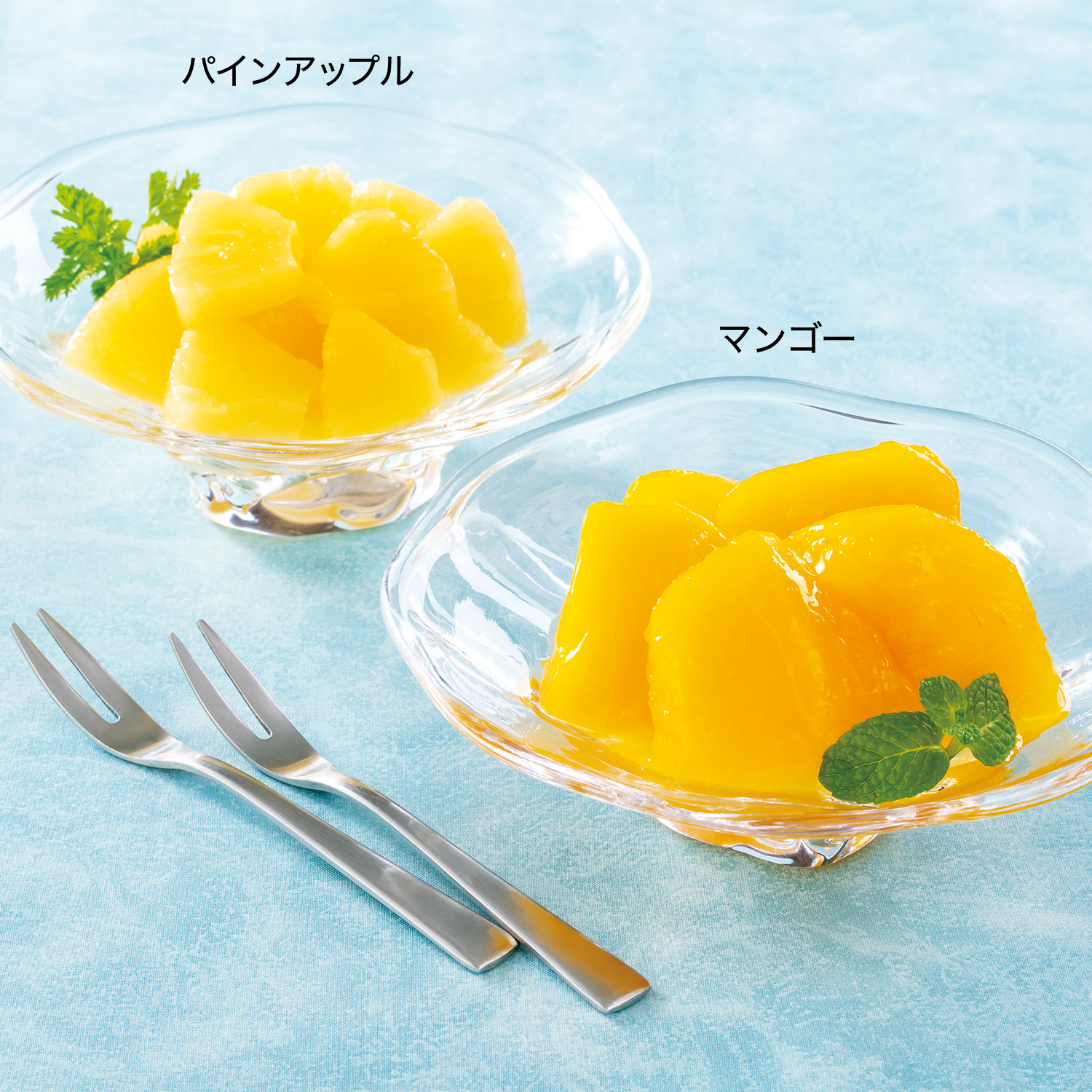 沖縄旬青果　沖縄県産マンゴー&パインアップル　缶詰セット