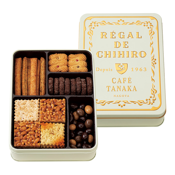 【７/21正午まで】カフェタナカ★クッキー缶＆紅茶のセット　レガルドチヒロ