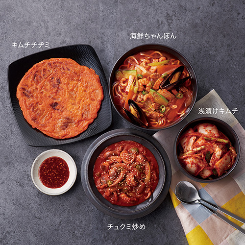 Cookeasy　韓国料理ミールキット4種Bセット